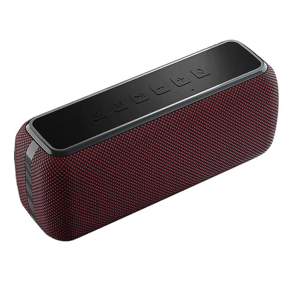 60W Waterproof Bluetooth Speaker With Subwoofer, Super Bass, Tws, 15H Playtime Red 9189345452925
