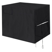 Pool Heater Cover 210D Waterproof Outdoor Pool Equipment Cover For Pool Heaters And Solar Heaters 39 x 34 x 31 Inches