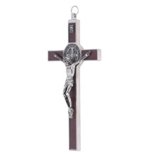 Durable Metal Crucifix Wall Hanging for Sacred Spaces and Gift Giving