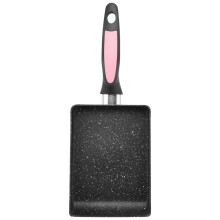 Tamagoyaki Pan Japanische Omelett Pfanne, Quadratische Eier Pfanne mit Antihaft Beschichtung Zur Herstellung Von Omeletts oder Crepes (Rosa)