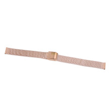 Mesh Stainless Steel Watch Strap for Men Women Rose Gold 0.63in Replacement