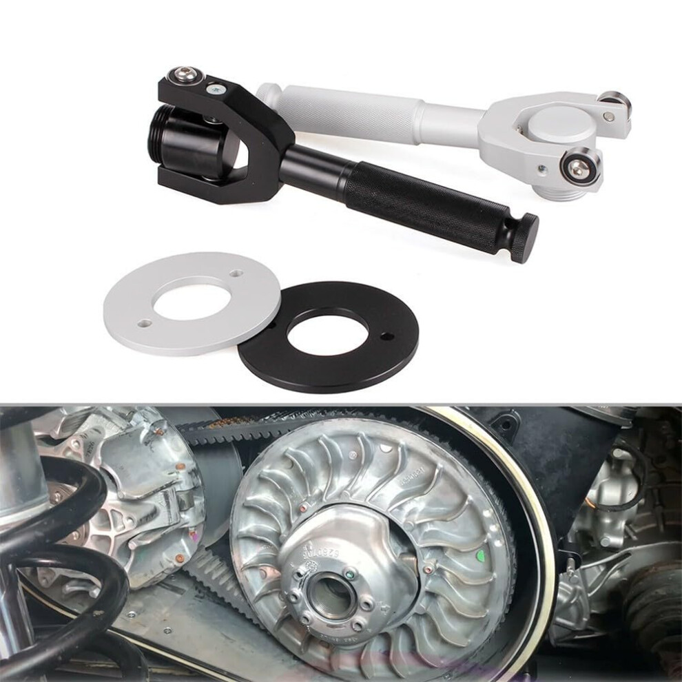 Belt Changing Tool For Canam Maverick X3 72 Inch Aluminum Clutch Removal Black 9189345453526