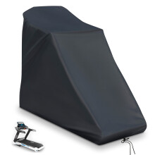 NonFolding Treadmill Cover Waterproof Indoor/Outdoor Protective Cover For Fitness Equipment 79x37x59 Inches Black