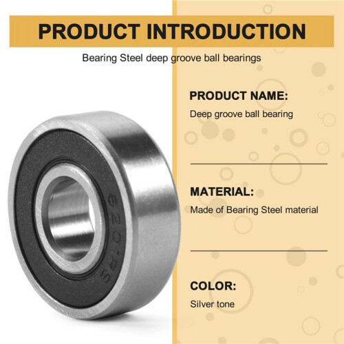 6201RS Shielded Deep   Bearing 32mm x 12mm x 10mm 2