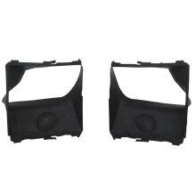 1Pair Front Radiator Air Cooler Guide 95850533535 95850533635 for Cayenne 11-18 Intake Duct Intercooler Cover