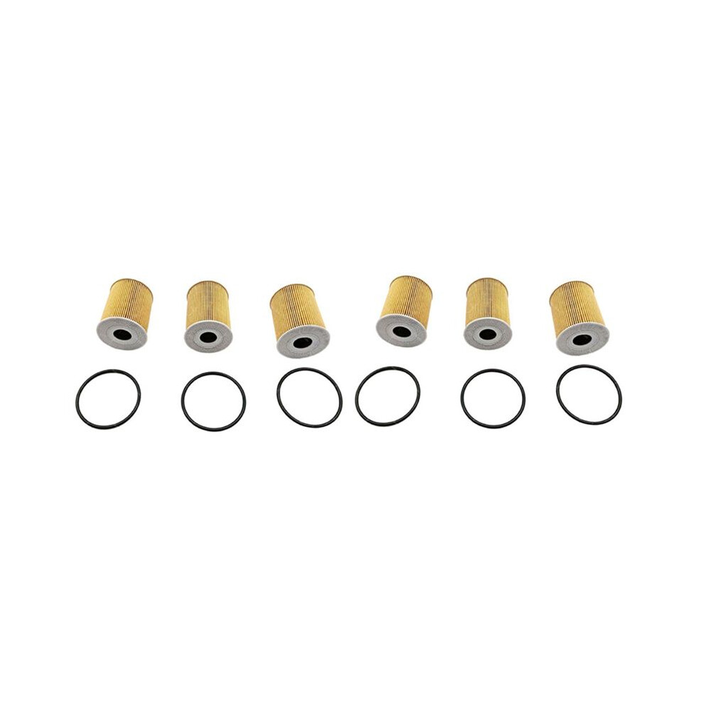 6Pcs Engine Motor Oil Filter Kit 94810722200 For 911 Cayenne V6 V8 6032350274057