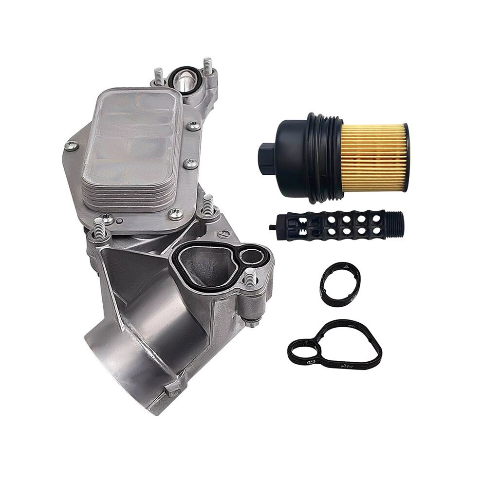 Engine Oil Cooler W/ Oil Filter Assembly For Chevy Cruze Sonic 1.8L 93186324, 12992593, 25199751 6032052765853