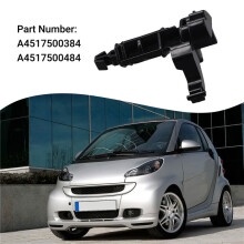 1 Paar Unterer Motorhaubenverriegelungsmechanismus, Unteres Riegelschloss A4517500384 A4517500484 für Fortwo 451 2008-2014