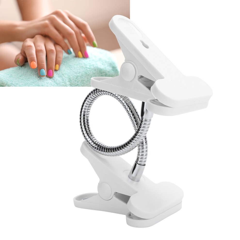 Nail Practice Hand Fixture Flexible Clamp for Manicure and Nail Art Practice