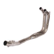 Motorcycle Exhaust Mid Link Pipe For Kawasaki Z400 Z250, Ninja 250/400 2017, 51mm SlipOn Header Exhaust System