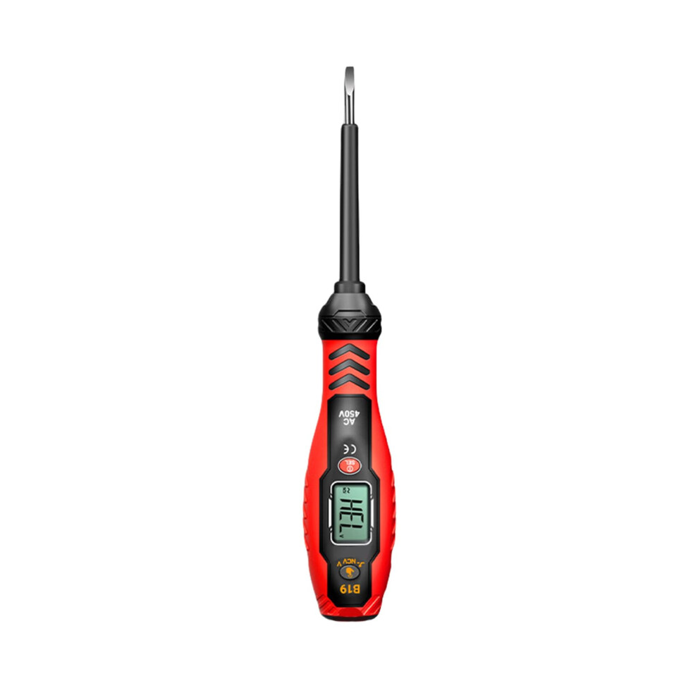 Live Wire Detector Pen With Alarm Noncontact Ncv Voltage Tester Probes Backlit Screen 9382693980953