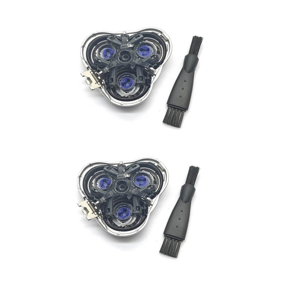 Shaver Replacement Heads for Philips HQ71 HQ73 Series Razor Blades 2pcs Smooth Comfortable Shaving