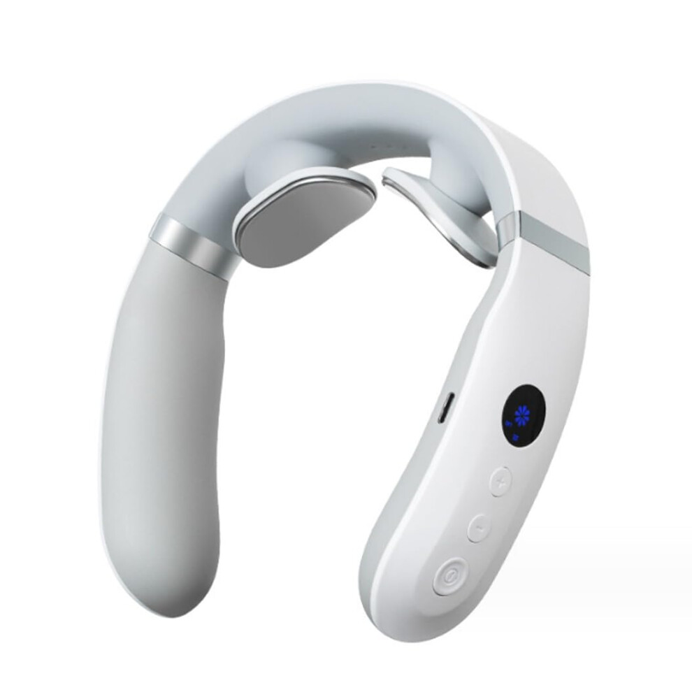 Intelligent Electric Pulse Neck Massager, Portable Heated Neck Massager, Neck Massager With Heat, Model A