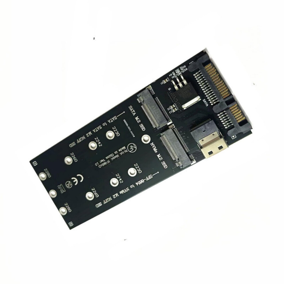 Sff8654 To Nvme Pcie Adapter Card External Expansion Card For Desktop Motherboard Nvme Converter 9426802742398
