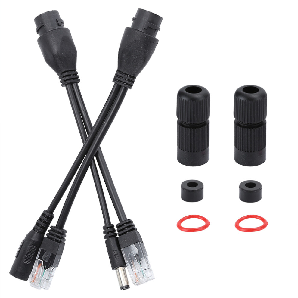 Reliable Waterproof Poe Splitter Ieee 802.3Af Compliant, For Non-Poe Devices And Surveillance Cameras, High-Performance Ethernet Source Adapter 9147006889688