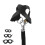 Hamstergeschirr und Leine Set, Kunstleder, weich, 6