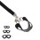 Hamstergeschirr und Leine Set, Kunstleder, weich, 7
