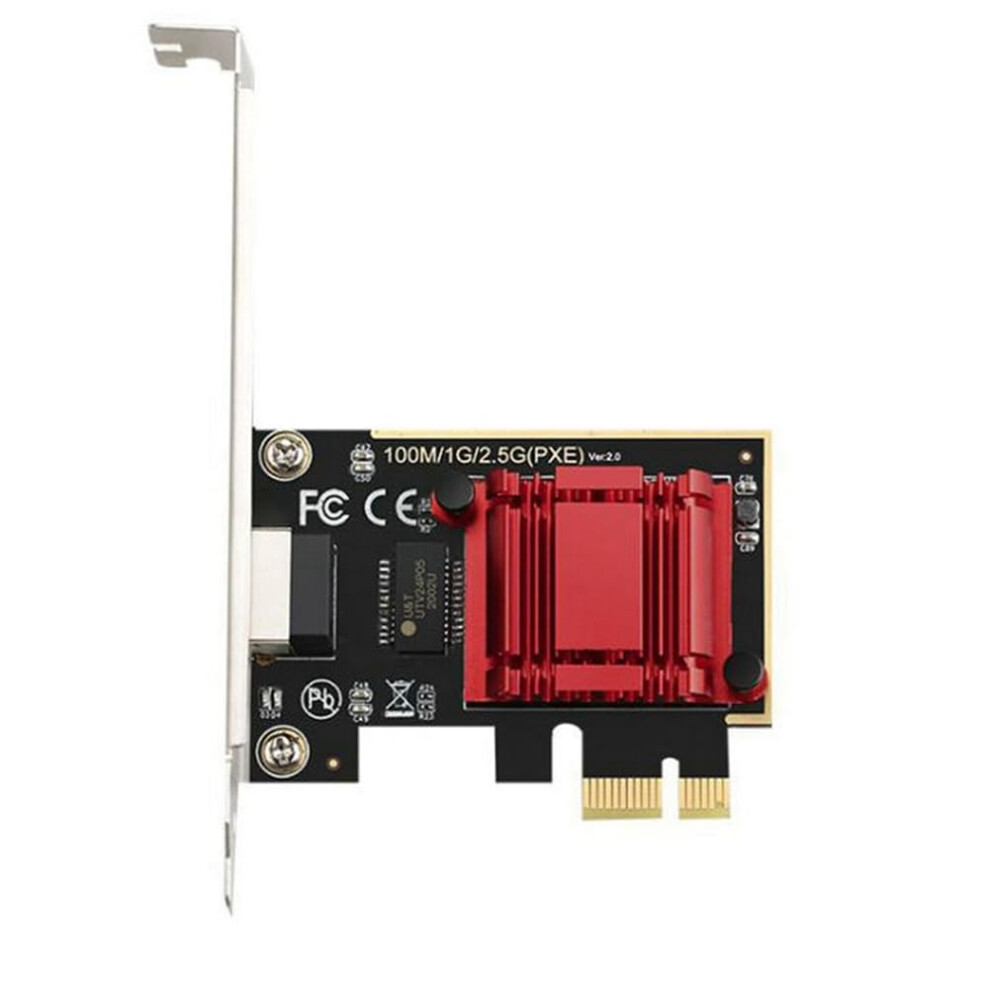 2.5G Pcie To Rj45 Network Card Pcie Gigabit Ethernet Nic For Pc 2500Mbps Diskless 9426802742701