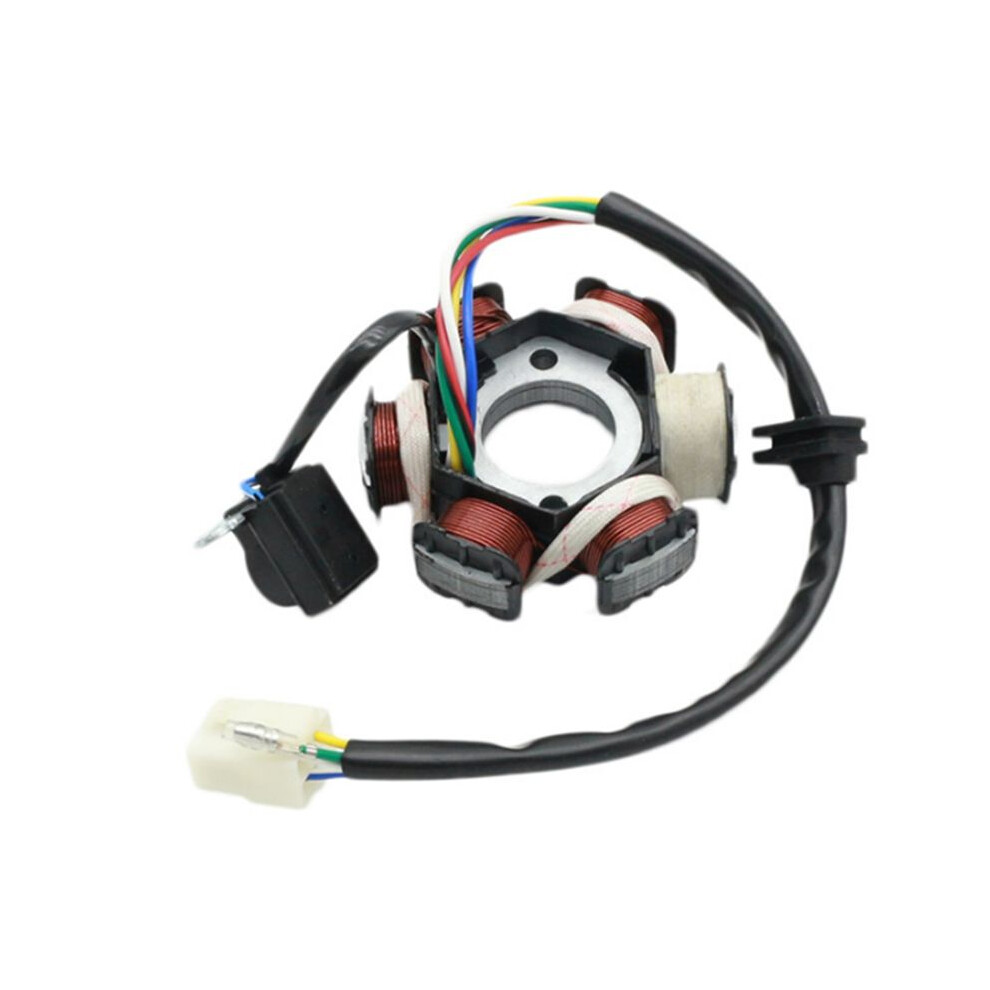 Motorcycle Magneto Stator Coil 6 Coil 5 Wire Stator For 50Cc 70Cc 90Cc 110Cc 125Cc Atv Quad Go Kart 6032215550395