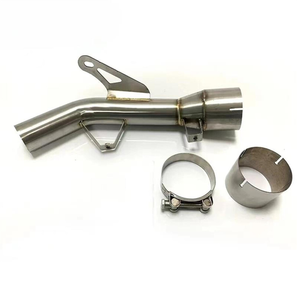 Exhaust Middle Pipe For Kawasaki Z900 2017 Link Pipe Connects To Original Muffler 9187378876039