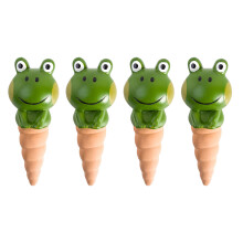 4pc Frog Plant Watering Spikes Automatic Plant Waterer System