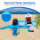 Stranddeken Waterdichte draagbare campingmat-S Dubbele kleur 6