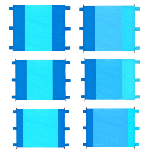 Stranddeken Waterdichte draagbare campingmat-S Dubbele kleur 1
