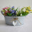 Vintage Galvanized Milk Can,Rustic Farmhouse Decorative Flower 2