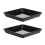 Plastic Flower Pot Drip Trays 2pcs Square Succulent Potted 1