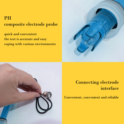 Universal Aquarium Industry Experiment 0-14 PH Electrode Sensor 1