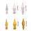 Decorative Flag Store Spear ABS Plastic /-Silver Large gun head 3