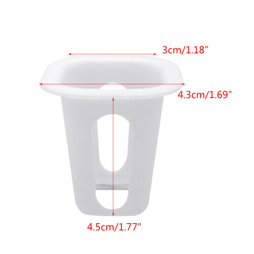 100pcs Sqaure Net Cups Pots Plant Containers Hydroponics 1