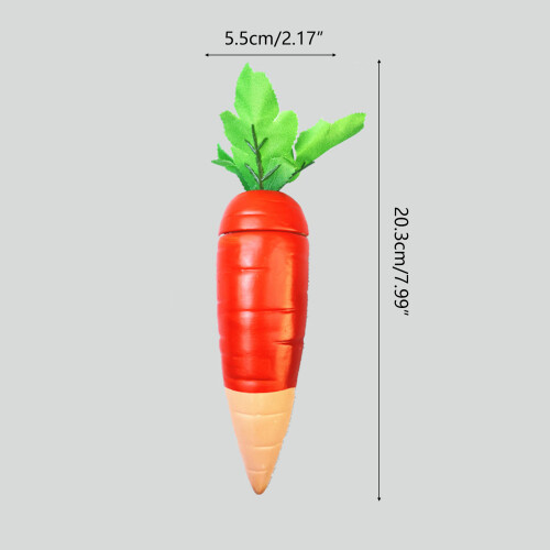 4pcs Easter Carrot Self Watering Stakes Terracotta Water Seepage 2