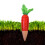 4pcs Easter Carrot Self Watering Stakes Terracotta Water Seepage 6