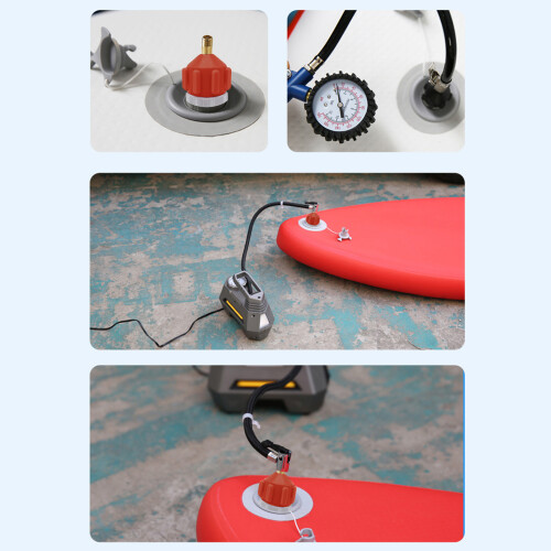 Opblaasbare SUP-pompadapter Compressor Paddle-Oranje 2