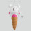 4Pcs Cartoon Rabbit Automatic Plant Dripper Ceramics Potted 2