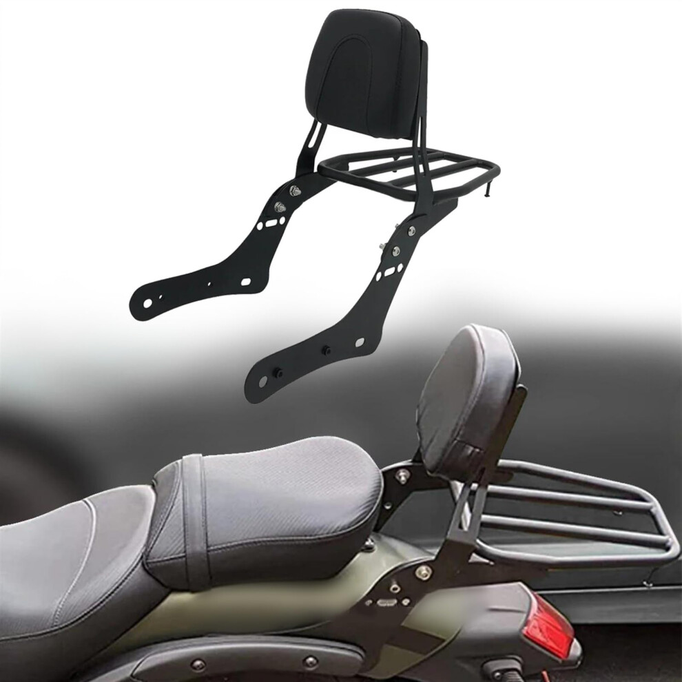 Motorcycle Parts Detachable Vn650 Passenger Backrest Sissy Bar Luggage Rack For Kawasaki Vulcan 650S 650Cc 2015 9189345454554