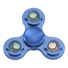LED Light Fidget Spinner Toy, Stress Reduction and Anxiety Relief Hand Spinner with Safe and Sturdy Material, Easy to Play and Carry LED Display Toy
