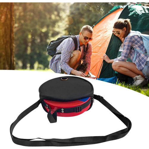 Storage Pouch for Round Stool Foldable Tripod Stool Carry Case, ScratchResistant Lightweight Protection, Camping Black 1
