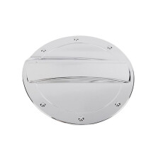 Car Fuel Filler Door Gas Tank Cap Cover Trim for Mustang 2015-2023 Chrome Exterior Accessories