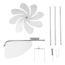 Wind Spinner Rotatie Unieke Magische Metalen Windmolen