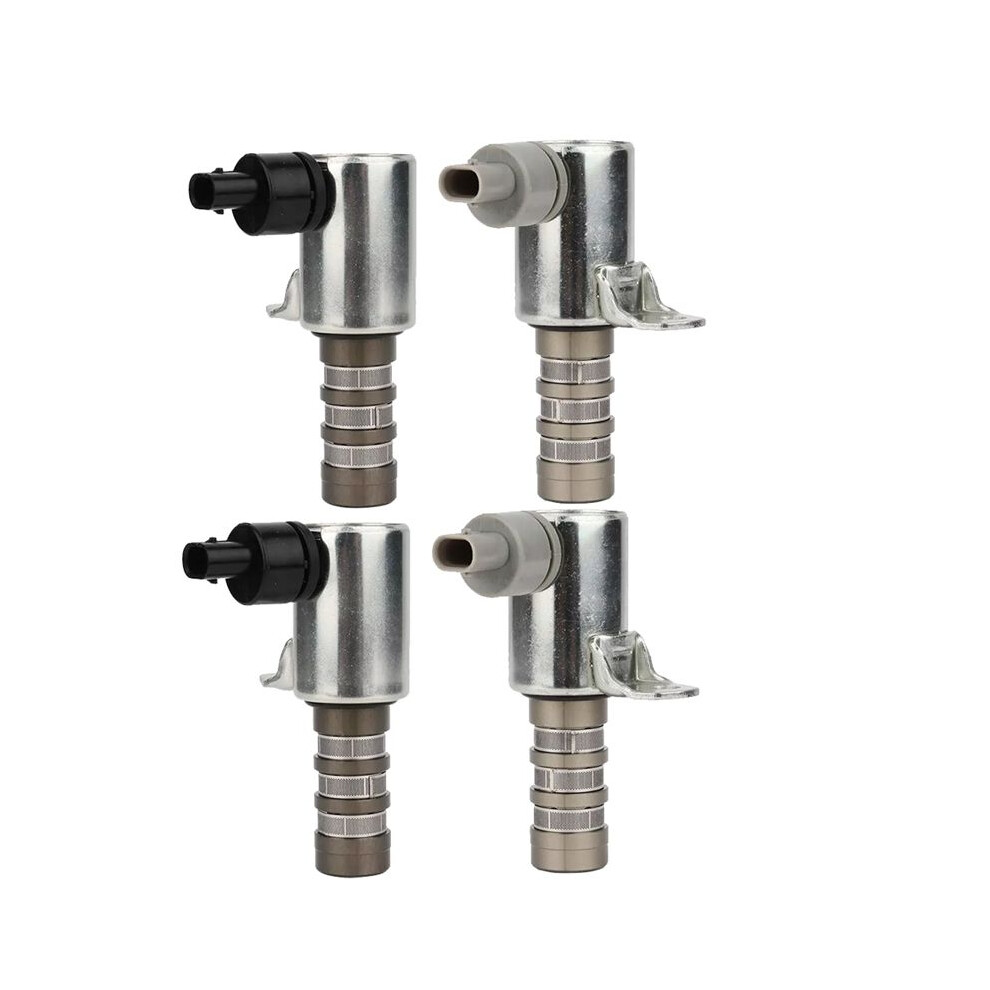 4Pc/Set Vvt Variable Valve Timing Solenoid Intake+Exhaust For F-150 Mkz 3.5L 3.7L T4z6m280a At4z6m280b 4713931849544
