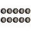 10 Pcs Plastic Embedded 626ZZ Window Door Wheel U  Guide Pulley 6278mm  Bearing for 3D Printer 1