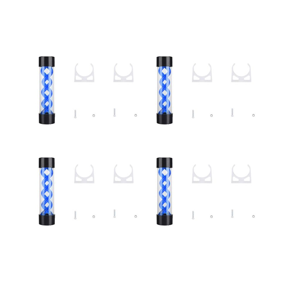 4Pcs 200Mm Water Cooling Pc Water Tank Computer Water Cooling Tank With G1/4 Thread For Pc Computer Cooler() 4712135502743