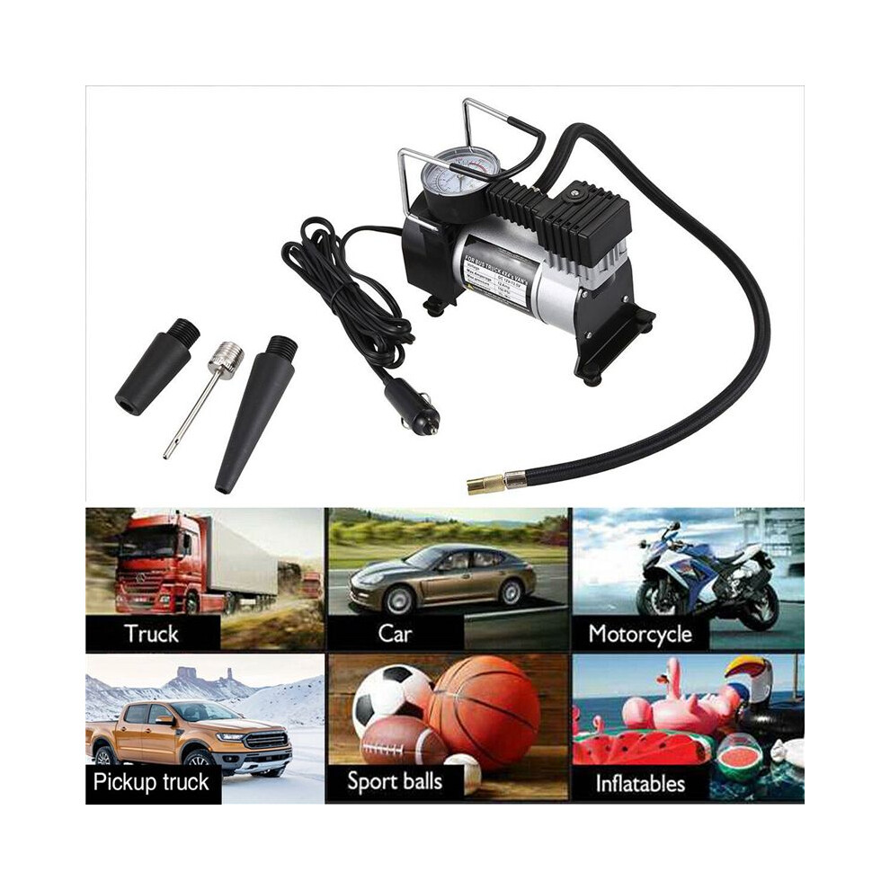 Heavy Duty 12V Car Air Compressor 100Psi Tyre Deflator Portable Inflator Pump 6031725114035