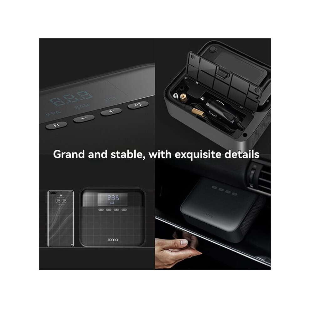 70Mai Car Tire Inflator Air Compressor 12V Portable Air Pump For Car Tire Bike Quick Inflation 4711242160655