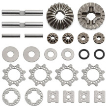 RC Car Upgrade Universal Front And Rear Differential Gear W218 Kit för ARRMA1/8 KRATON V5 1/7BIGROCK MOJAVE EXB
