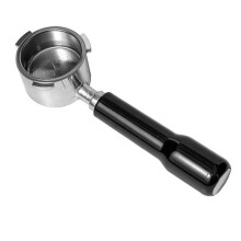 Manico per Caffè Lungo In Acciaio Inossidabile da 51 Mm, Senza Fondo, Stile Semplice, per Macchina da Caffè, Design Staccabile, A