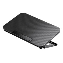 Laptopkoelerventilator Gaming-Laptopkoelpad met USB-Laptopstandaardbasis voor Laptopkoeler Verstelbare Hoek Windsnelheid A