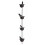 Rain Chain for Gutters Metal Rain Chain Cup Rain Catcher-A 1